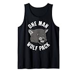 Photo Gallery un uomo lupo pack distressed rondante lupo grafica canotta Photo Gallery un uomo lupo pack distressed rondante lupo grafica canotta