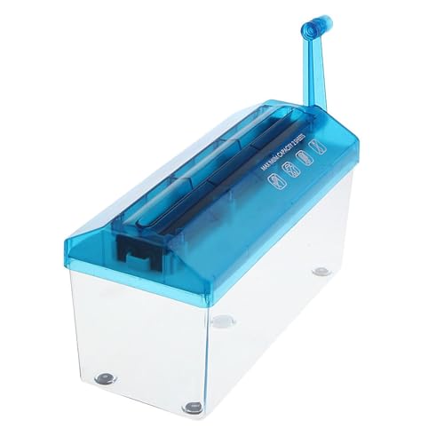 mophrati Mini trituradora de Papel de Oficina Premium Polipropileno para Documentos A4. Práctica máquina Corte Manual con Base Antideslizante y Resistente al Desgaste. Mini trituradora Manual