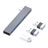 dual c 839 839 USB-C/Typ-C Stecker auf Dual USB 2.0 + USB 3.0 Buchse Adapter