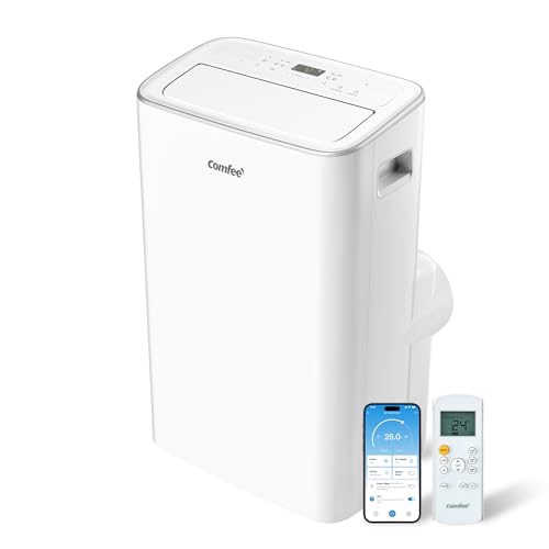 COMFEE Mobile Klimaanlage 4-in-1 Kapazität 12000 BTU/h Kühlung Belüftung Heizung Entfeuchtung