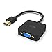 Price comparison product image HDMI to VGA Adapter, ICZI Gold-Plated HDMI to VGA Converter Male to Female for HDTV, Computer, Laptop, Desktop, PC, Monitor, Projector, Roku, Xbox, Chromebook, Raspberry Pi and More