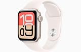 Apple Watch SE 3 [GPS + Cellular, 40mm] Starlight Aluminum Case with Light Blush Sport Band, S/M (Renewed)
