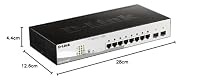 D-Link DGS-1210-08P/E Gigabit Smart Switch (8-Port, 2x SFP, 65W PoE-Budget) – Ansicht 4