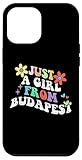 ¿Conoces a alguien de Budapest? Este bonito y divertido diseño envejecido con flores de color pastel que dicen que solo una niña de Budapest es el mejor regalo del día de la madre para dar a las mujeres que nacen o crecieron en Budapest.