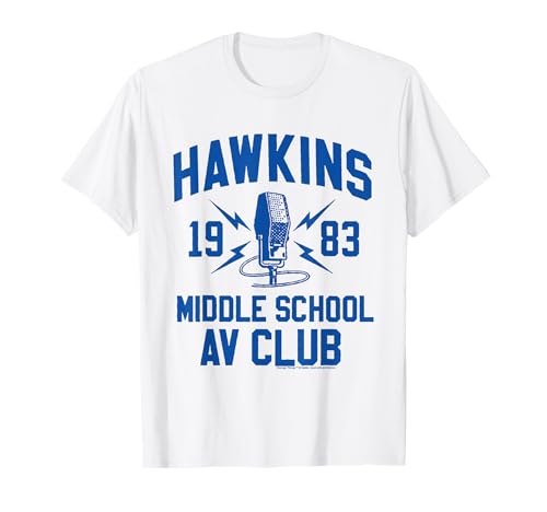 Image of Stranger Things Hawkins Middle School AV Club T-Shirt