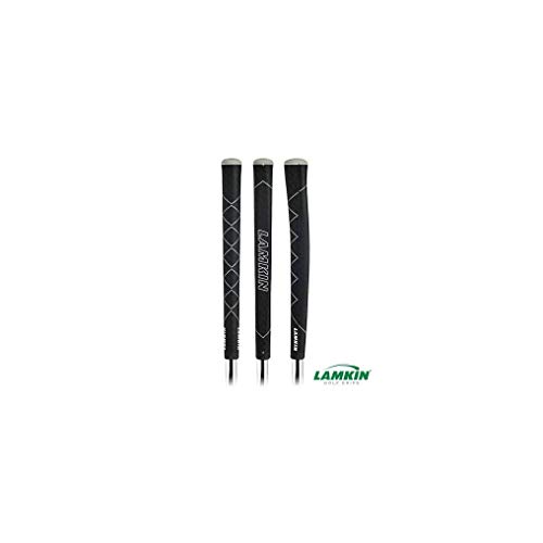 Lamkin Sink Fit Skinny Pistol Putter Grip - Black/Silver