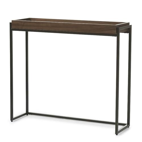 Mesa pasillo estrecha para evitar pasillos saturados y sin orden