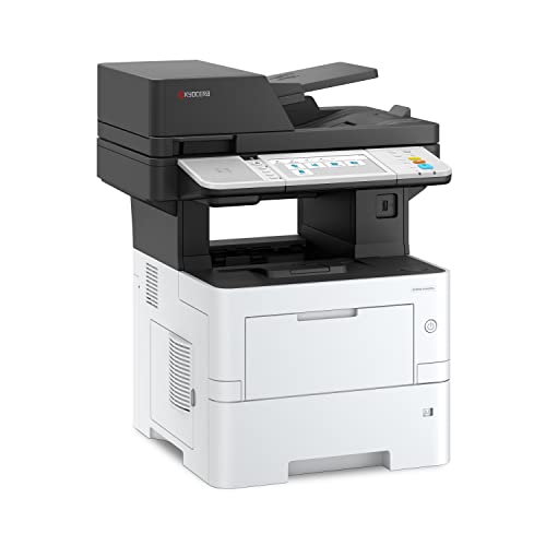 Kyocera Ecosys Ma4500Ix All-In-One Monochrome Laser Printer (Print/Copy/Scan), 47 Ppm, Up To Fine 1200 Dpi, Gigabit Ethernet 7 Inch Touchscreen Panel, 512 Mb #TOP7