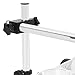 Microscope Stand, 360° Rotating Binocular/Tribocular Microscope Bracket, 76mm/2.99-Inch Inner Diameter, Suitable for Scientific Research Institutions, Educational Laboratories, Industrial Workshops