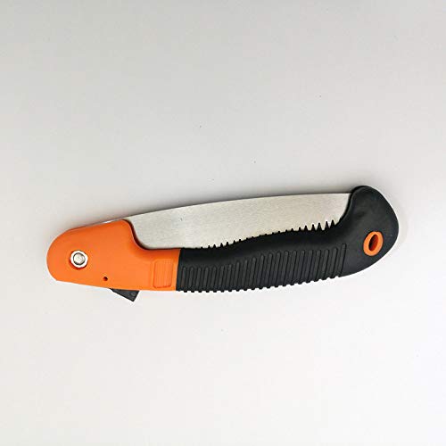 anruo Trimming hand saw folding cutting hand folding saw TPR handle folding saw