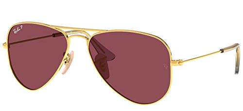 Image of Ray-Ban Junior Kids' Rj9506s Metal Aviator Sunglasses