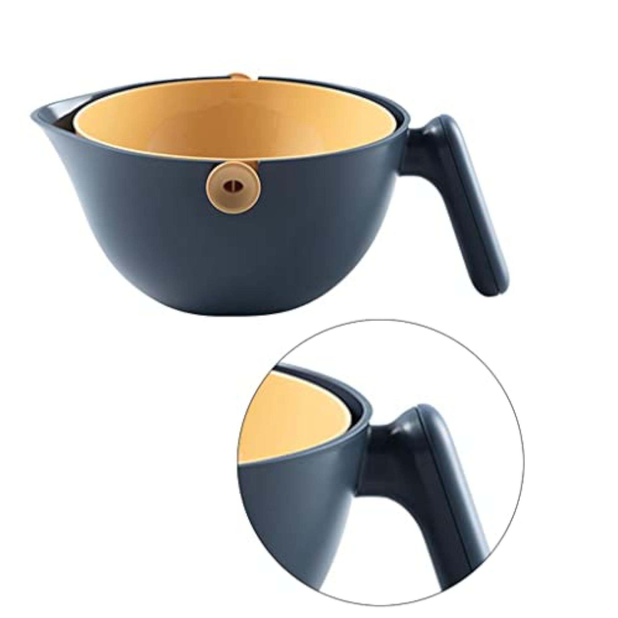 Plastic Vegetable Fruit Rice Wash Drain Strainer Colander