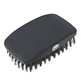 Fuller Brush Military Hair Brush - Pocket Hairbrush & Detangler w/Firm Boar Bristles For All Types Of Hair - Barber's Grooming & Hair Styling Straightener