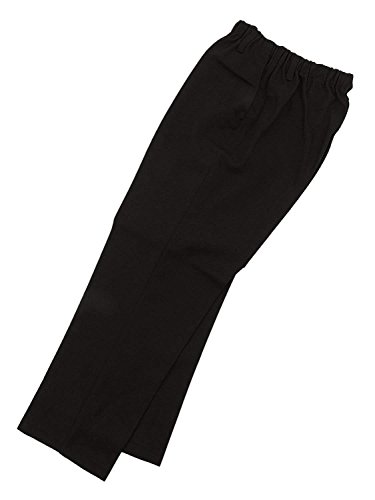 クリセン(株) お父さんのらくらくパンツ 丈直し不要 やや厚手 5300 ブラック LL