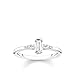Produktbild Thomas Sabo Damen-Ring Stein Baguette-Schliff weiß 925 Sterlingsilber TR2266-051-14-52