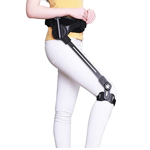 Walkers for Seniors Lower Limb Assistance Bionic Body Power Walking Aids Training Leg Lifting Adjustable Mobility Walking Aid for Adults Elderly (Color : Right Leg, Size : Medium)