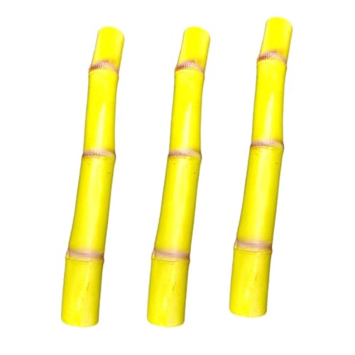 Pjeghbvop 3pcs Simulation Decorations Simulated SugarCanes Model for Fruit Shop Artificial Plant Ornament Fruit Jewelry