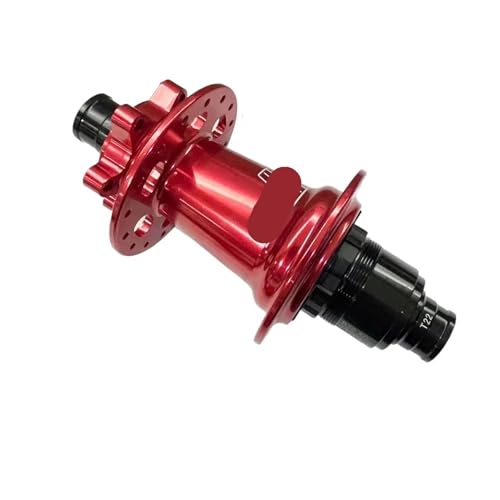 XM490pro ���A XD CRMO �A�N�X�� MTB 28H/32H/36H�A11s/12S�A5x135mm/10x135 QR/12x142 �ŗ��p�\(Red 32H TA XD rear)