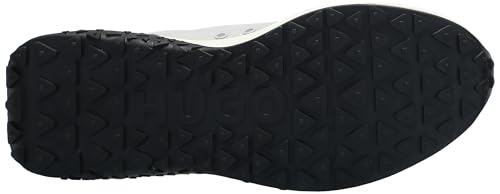 Image of Hugo Men's Logo Tape Canvas Mix Sneaker