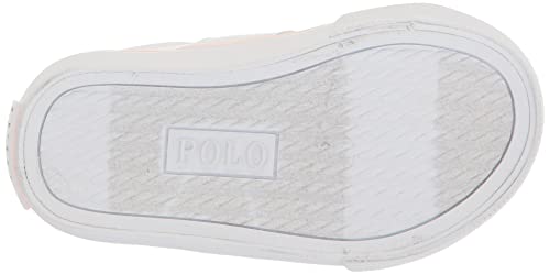 POLO RALPH LAUREN Boy's Sayer Ps White Tmbld/Lt Pnk Pp Sneaker4