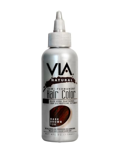 Color Semi Permanente Para Cabello Dark Brown 4oz