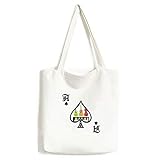 Material: Leinen. Gitarre, Violine, Klavier, Kombination, Muster, Handtasche, Handtasche, Pokerspaten, waschbare Tasche