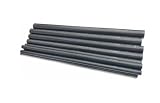 3K-Kohlefaserrohr 500 mm x 1,0 mm, glänzendes und mattes Twill-Finish, 1 Stück(14x12mm)