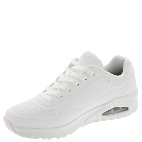 Image of Skechers Men Uno Stand On Air Sneakers White /White