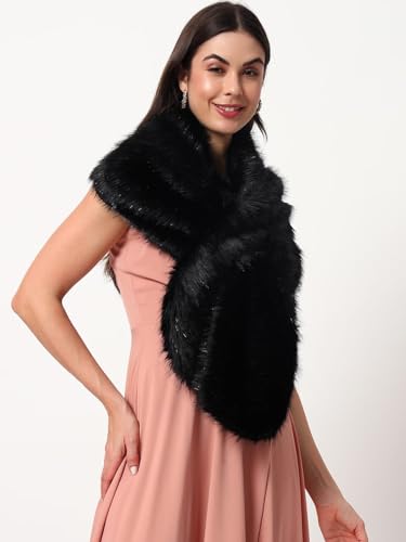 Image of Extra Large Women's Faux Fur Collar for Winter Coat