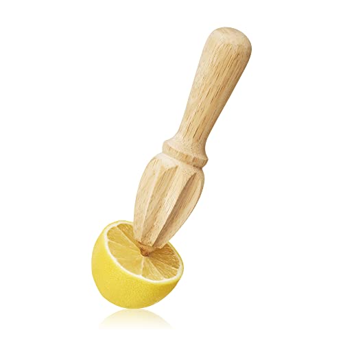 True Reamer, Wooden Lemon, Handheld Citrus Juicer, Juicing Tool, 6.25', Wood, Set Of 1 #TOP2