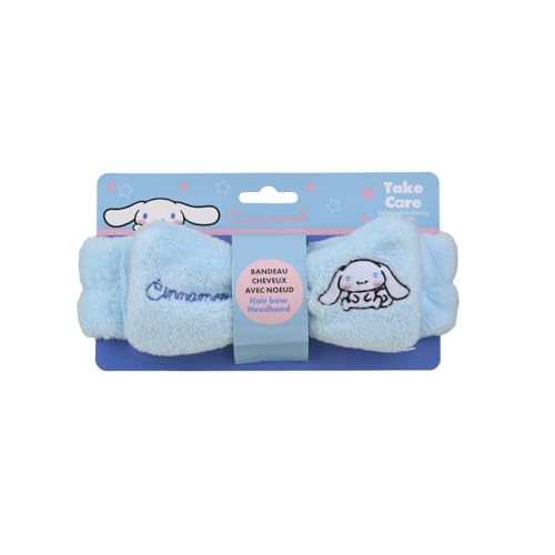 Cinnamoroll opaska na czoło dla dzieci i dziewczynek – puszysta opaska na włosy dla dziewcząt, do uprawiania sportu i pielęgnacji – cienka opaska na czoło dla chłopców i małych dzieci – elastyczna