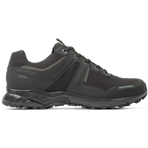 Mammut Ultimate Pro Low GTX Men | Wanderschuhe für Herren, Gore-Tex Schuhe, Wasserdichte Sportschuhe, Trekkingschuhe für Leichte Wanderungen, Bergschuhe, Outdoor Freizeitschuhe | Schwarz, 10.5