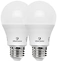 Great Eagle Lighting Corporation LED A19 Light Bulb 100W Equivalent 1500 Lumens 4000K Cool White Non-Dimmable 15-Watt UL Listed (2 Pack)