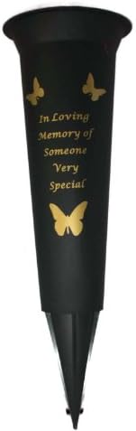 David Fischhoff Someone Very Special Verse Graveside Memorial Grave Spiked Flower Vase