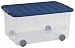 Produktbild CURVER Allzweckbox Scotti 50L in transparent/blau, Plastik, 35 x 25 x 10 cm