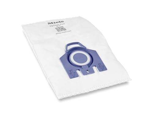 Miele Original GN HyClean 3D Efficiency Vacuum Cleaner Bags for Classic C1, Complete C2/C3, S2/S5/S8 Vacuum Cleaners, 4 Bags and 2 Filters – 12281680