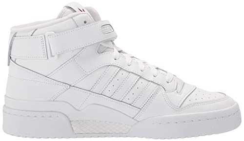 Adidas Originals Women's Forum Mid Sneaker, White/White/White, 8.5 #TOP5