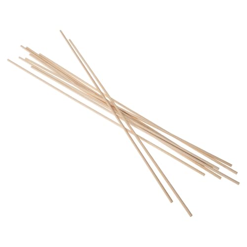 TrendLine Pflanzstab, 10 Stück 50 cm Holz Rankstab Rankhilfe Pflanzstäbe