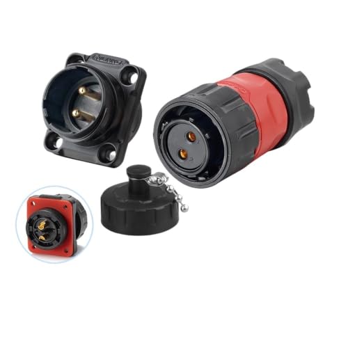 M20 conector circular inverso de alta durabilidad y sellado premium LP20 2P 2