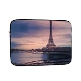 Caractéristiques du produit : ce sac pour ordinateur portable Tour Eiffel dispose d'une couche interne de rembourrage en mousse de polyester qui absorbe efficacement les chocs et les vibrations, protégeant vos appareils de la poussière, de la saleté et des impacts. Disponible en plusieurs tailles de 25,4 cm.