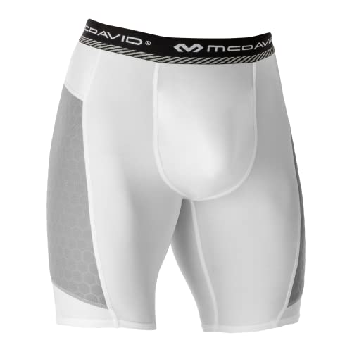 Mcdavid MD21220-90002-M HEX Thin Sliding Short White M, Wt - Image 2