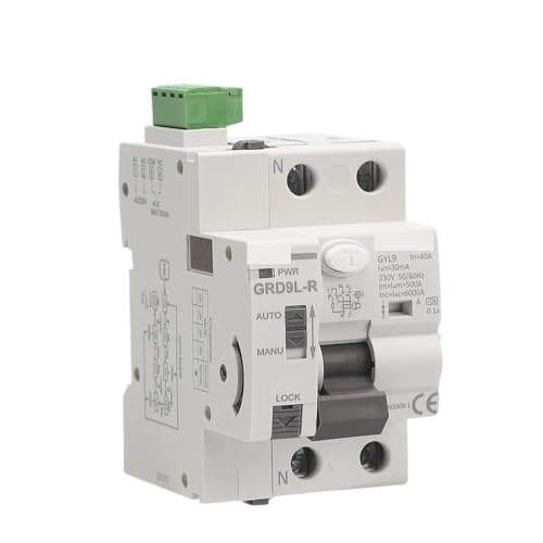 Evite cortes de luz con el disyuntor diferencial GRD9L de rearme automático 2P 40A 100mA