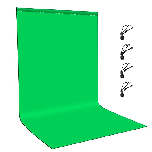 PULUZ Green Screen Backdrop 1x2m with Clamps