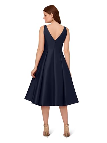 Adrianna Papell Women's Sleeveless Tea Length Dress2