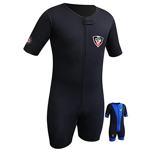 RDX Tuta Sauna Ginnastica Allenamento Dimagrante Sportiva Felpata Sudorazione Termica Palestra Running