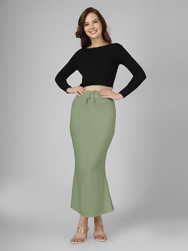 Image of Nexsus Stretchable Saree Shapewear | Petticoat for Women | Cotton Blended | Skirts for Women | Shape Wear Dress for Saree | Available in 80+ Colors and Plus Sizes