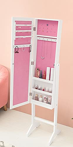 Amazon｜アクセサリー収納ミラー ミラー アクセサリー 収納 ジュエリー