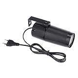 OriGlam Cool White LED Spotlight, Stage Light Projection Lamp, Mirror Balls, DJ Light, Party Lights, Magic Stage Lighting for KTV, Disco