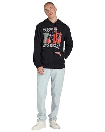 Marvel Deadpool Hoodie Mens Im Kind Of A Big Deal Long Sleeve Pullover2