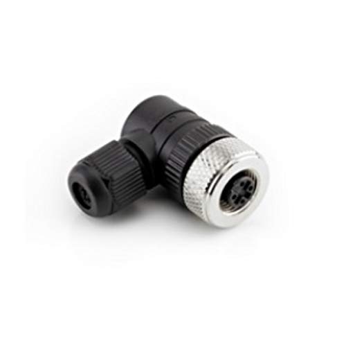RADWELL VERIFIED SUBSTITUTE 8A4001-31-SUB Substitute for MOLEX 8A4001-31, with PG7 Gland, M12, Field Connector, 4-Wire Female Angled